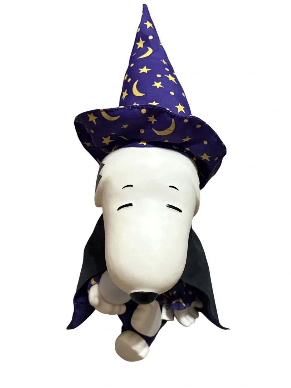 1997 Gemmy Wizard Snoopy Animated Musical Halloween Peanuts Vintage
